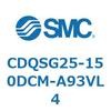CDQSG25-150DCM-A93VL4 薄形シリンダ/コンパクトタイプ CDQSG25 SMC 53290072