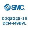 CDQSG25-15DCM-M9BVL 薄形シリンダ/コンパクトタイプ CDQSG25 SMC 53290097