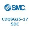 CDQSG25-175DC 薄形シリンダ/コンパクトタイプ CDQSG25 SMC 53290151