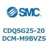 CDQSG25-20DCM-M9BVZS 薄形シリンダ/コンパクトタイプ CDQSG25 SMC 53290212
