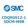 CDQSGS12-15DCM-M9B 薄形シリンダ/コンパクトタイプ CDQSGS12 SMC 53290867