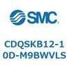 CDQSKB12-10D-M9BWVLS 薄形シリンダ/コンパクトタイプ CDQSKB12 SMC 53290991