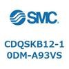 CDQSKB12-10DM-A93VS 薄形シリンダ/コンパクトタイプ CDQSKB12 SMC 53291007