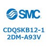 CDQSKB12-12DM-A93V 薄形シリンダ/コンパクトタイプ CDQSKB12 SMC 53291061