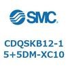 CDQSKB12-15+5DM-XC10 薄形シリンダ/コンパクトタイプ CDQSKB12 SMC 53291104