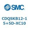 CDQSKB12-15+5D-XC10 薄形シリンダ/コンパクトタイプ CDQSKB12 SMC 53291113