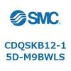 CDQSKB12-15D-M9BWLS 薄形シリンダ/コンパクトタイプ CDQSKB12 SMC 53291165