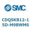 CDQSKB12-15D-M9BWMS 薄形シリンダ/コンパクトタイプ CDQSKB12 SMC 53291174