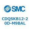 CDQSKB12-20D-M9BAL 薄形シリンダ/コンパクトタイプ CDQSKB12 SMC 53291341