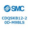 CDQSKB12-20D-M9BLS 薄形シリンダ/コンパクトタイプ CDQSKB12 SMC 53291366
