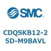 CDQSKB12-25D-M9BAVL 薄形シリンダ/コンパクトタイプ CDQSKB12 SMC 53291427