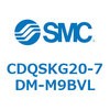 CDQSKG20-7DM-M9BVL 薄形シリンダ/コンパクトタイプ CDQSKG20 SMC 53295611