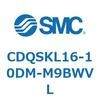 CDQSKL16-10DM-M9BWVL 薄形シリンダ/コンパクトタイプ CDQSKL16 SMC 53295794