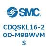 CDQSKL16-20D-M9BWVMS 薄形シリンダ/コンパクトタイプ CDQSKL16 SMC 53295855