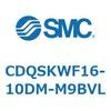 CDQSKWF16-10DM-M9BVL 薄形シリンダ/コンパクトタイプ CDQSKWF16 SMC 53298077