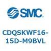 CDQSKWF16-15D-M9BVL 薄形シリンダ/コンパクトタイプ CDQSKWF16 SMC 53298086