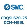 CDQSLS20-25DCM-M9BL 薄形シリンダ/コンパクトタイプ CDQSLS20 SMC 53307021