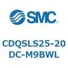 CDQSLS25-20DC-M9BWL 薄形シリンダ/コンパクトタイプ CDQSLS25 SMC 53307091