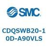 CDQSWB20-10D-A90VLS 薄形シリンダ/コンパクトタイプ CDQSWB20 SMC 53309076