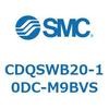 CDQSWB20-10DC-M9BVS 薄形シリンダ/コンパクトタイプ CDQSWB20 SMC 53309112