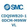 CDQSWB20-10DCM-M9NWVL 薄形シリンダ/コンパクトタイプ CDQSWB20 SMC 53309182
