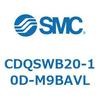 CDQSWB20-10D-M9BAVL 薄形シリンダ/コンパクトタイプ CDQSWB20 SMC 53309207