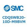 CDQSWB20-10D-M9BVM 薄形シリンダ/コンパクトタイプ CDQSWB20 SMC 53309216