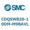 CDQSWB20-10DM-M9BAVL 薄形シリンダ/コンパクトタイプ CDQSWB20 SMC 53309252