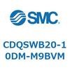 CDQSWB20-10DM-M9BVM 薄形シリンダ/コンパクトタイプ CDQSWB20 SMC 53309261