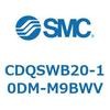 CDQSWB20-10DM-M9BWV 薄形シリンダ/コンパクトタイプ CDQSWB20 SMC 53309277
