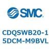 CDQSWB20-15DCM-M9BVL 薄形シリンダ/コンパクトタイプ CDQSWB20 SMC 53309347