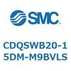 CDQSWB20-15DM-M9BVLS 薄形シリンダ/コンパクトタイプ CDQSWB20 SMC 53309496