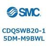 CDQSWB20-15DM-M9BWL 薄形シリンダ/コンパクトタイプ CDQSWB20 SMC 53309505