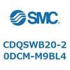 CDQSWB20-20DCM-M9BL4 薄形シリンダ/コンパクトタイプ CDQSWB20 SMC 53309566