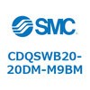 CDQSWB20-20DM-M9BM 薄形シリンダ/コンパクトタイプ CDQSWB20 SMC 53309611