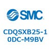 CDQSXB25-10DC-M9BV 薄形シリンダ/コンパクトタイプ CDQSXB25 SMC 53313757