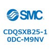 CDQSXB25-10DC-M9NV 薄形シリンダ/コンパクトタイプ CDQSXB25 SMC 53313766