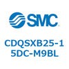 CDQSXB25-15DC-M9BL 薄形シリンダ/コンパクトタイプ CDQSXB25 SMC 53313845