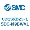 CDQSXB25-15DC-M9BWVL 薄形シリンダ/コンパクトタイプ CDQSXB25 SMC 53313854