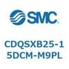 CDQSXB25-15DCM-M9PL 薄形シリンダ/コンパクトタイプ CDQSXB25 SMC 53313897
