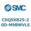 CDQSXB25-20D-M9BWVLS 薄形シリンダ/コンパクトタイプ CDQSXB25 SMC 53314021