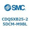 CDQSXB25-25DCM-M9BL 薄形シリンダ/コンパクトタイプ CDQSXB25 SMC 53314125