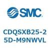 CDQSXB25-25D-M9NWVL 薄形シリンダ/コンパクトタイプ CDQSXB25 SMC 53314186