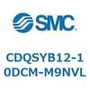 CDQSYB12-10DCM-M9NVL 薄形シリンダ/コンパクトタイプ CDQSYB12 SMC 53315735