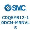 CDQSYB12-10DCM-M9NVLS 薄形シリンダ/コンパクトタイプ CDQSYB12 SMC 53315744