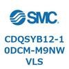 CDQSYB12-10DCM-M9NWVLS 薄形シリンダ/コンパクトタイプ CDQSYB12 SMC 53315771