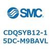 CDQSYB12-15DC-M9BAVL 薄形シリンダ/コンパクトタイプ CDQSYB12 SMC 53315805