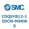 CDQSYB12-15DCM-M9NWS 薄形シリンダ/コンパクトタイプ CDQSYB12 SMC 53315936
