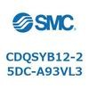 CDQSYB12-25DC-A93VL3 薄形シリンダ/コンパクトタイプ CDQSYB12 SMC 53316085