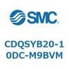 CDQSYB20-10DC-M9BVM 薄形シリンダ/コンパクトタイプ CDQSYB20 SMC 53317047